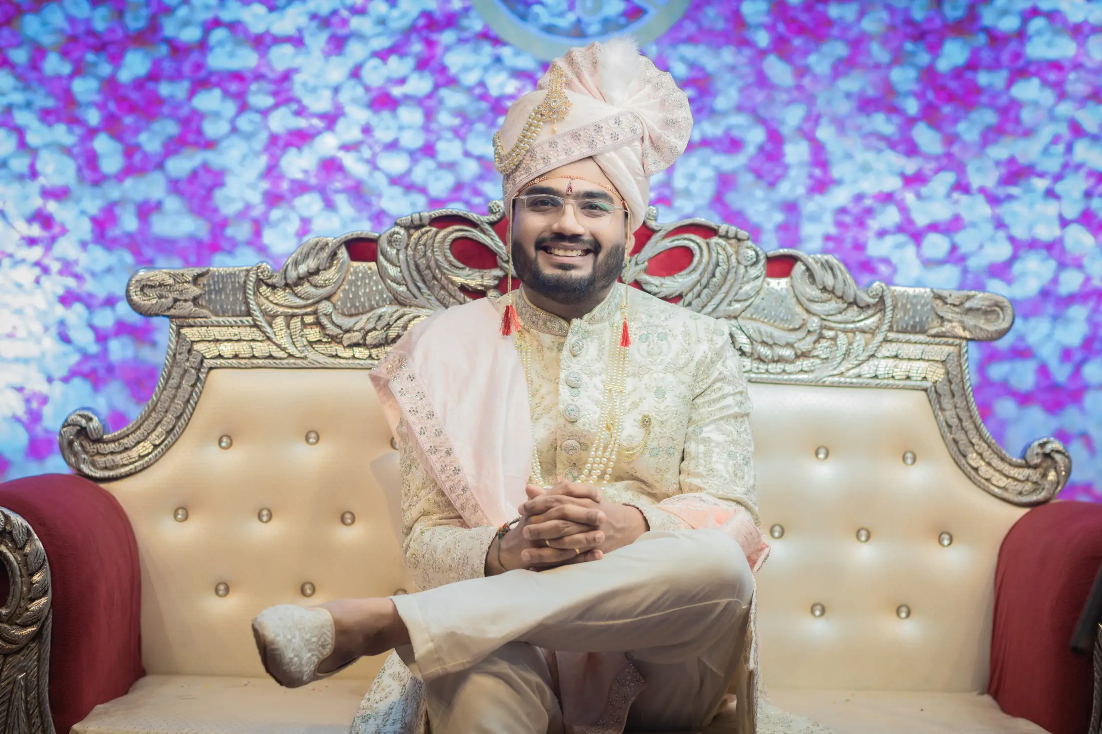 Rani Kaustubh wedding scene framed for a panoramic hero banner